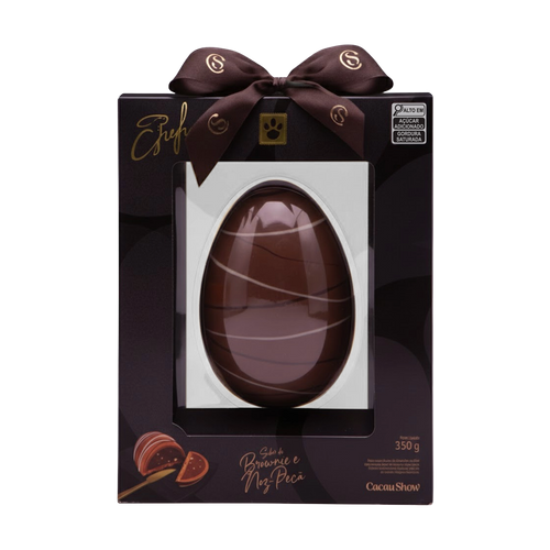 Ovo de Páscoa do Chef Brownie e Noz-Pecã 350g