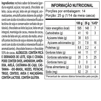 Ovo de Páscoa do Chef Brownie e Noz-Pecã 350g